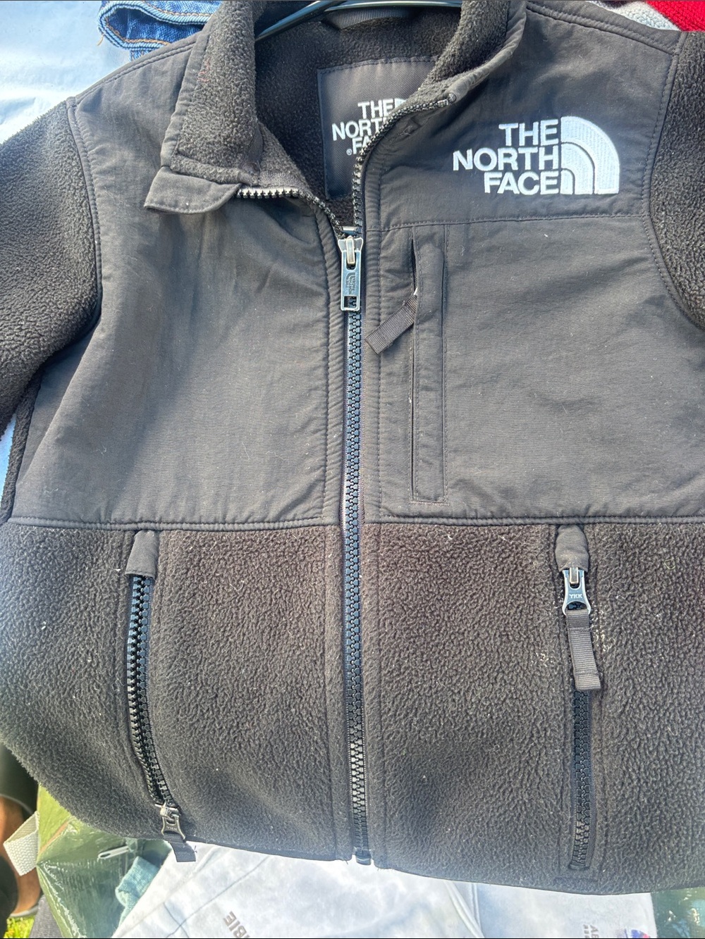 The North Face Kids Black Puffer Fleece Jacket